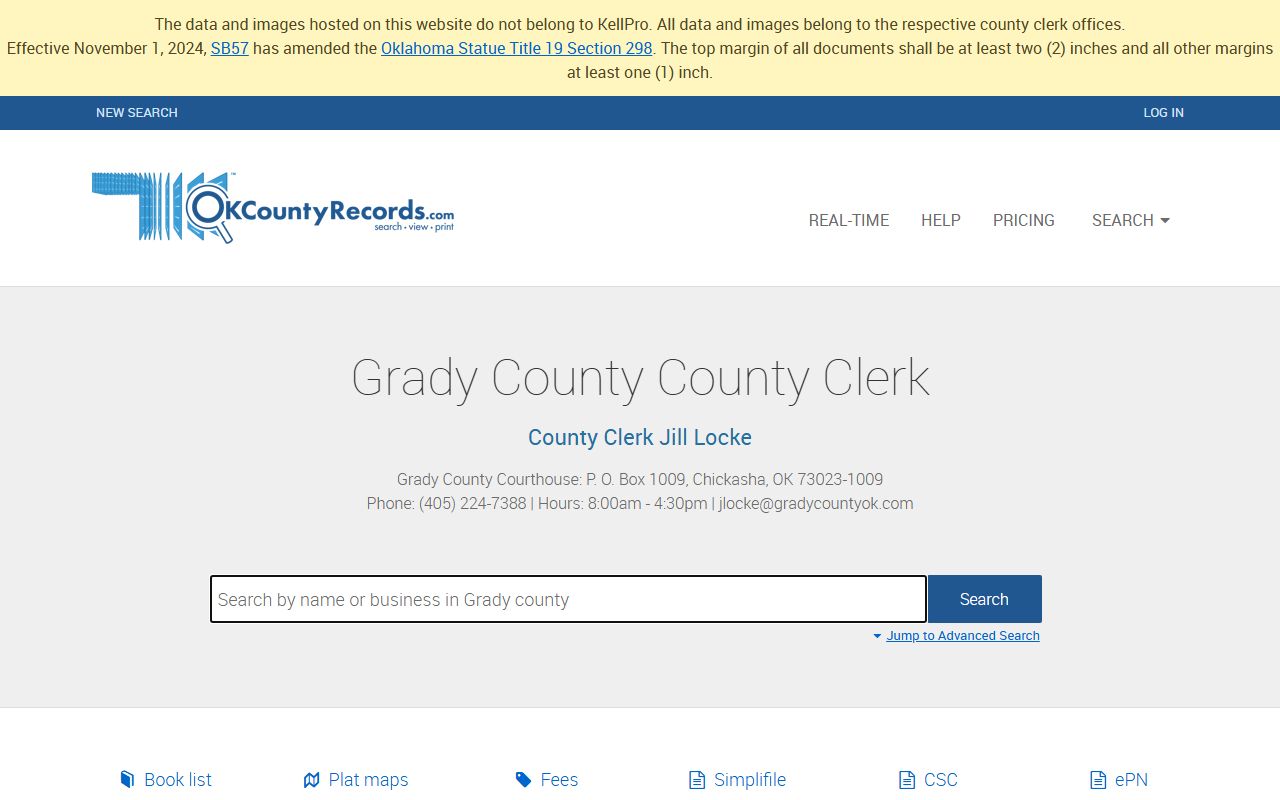 Grady County DUI records Grady County Land Records
