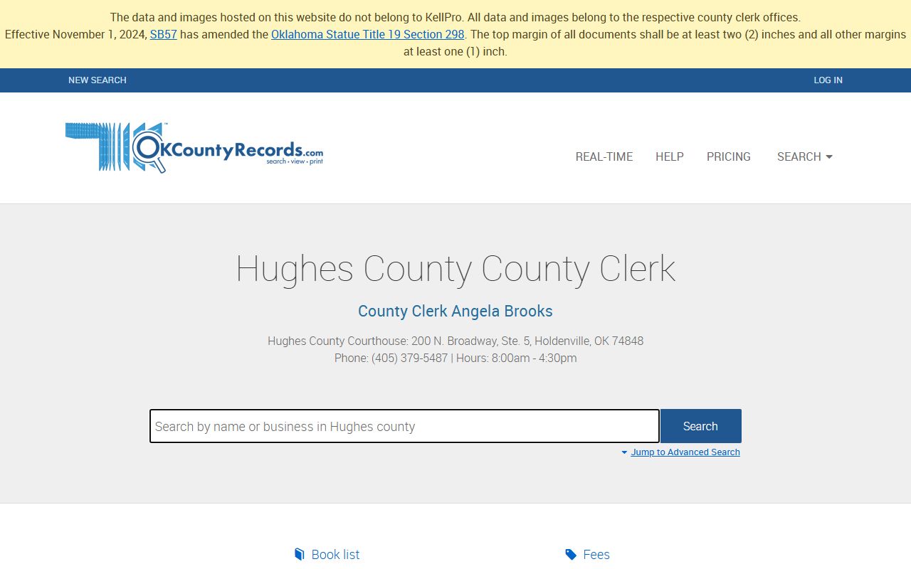 Hughes County DUI records Hughes County Land Records