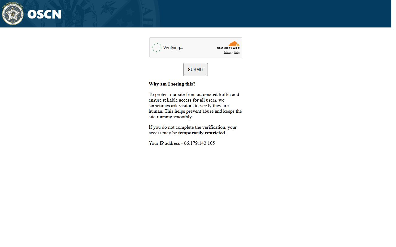 Washington County DUI records Washington County OSCN